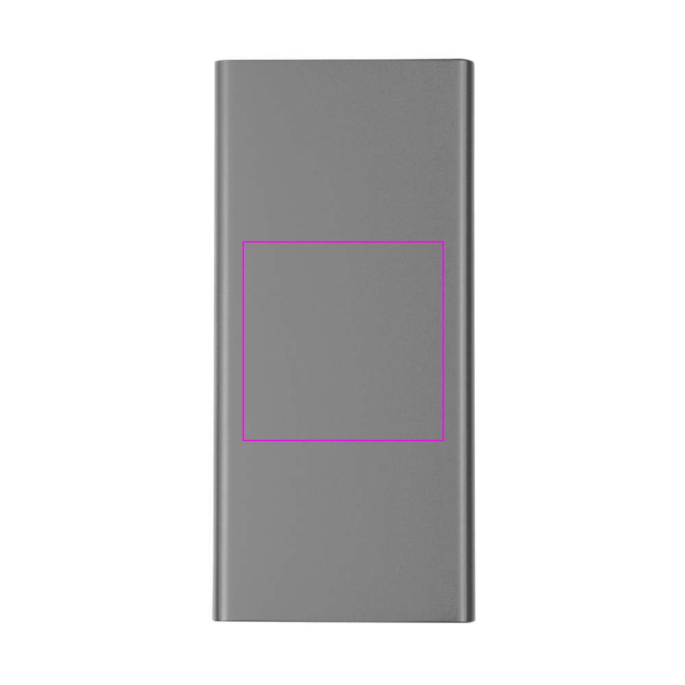 Power bank 10000 mAh z aluminium z recyklingu GIORGIA