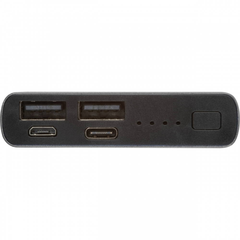 Power bank 10000 mAh z aluminium z recyklingu GIORGIA