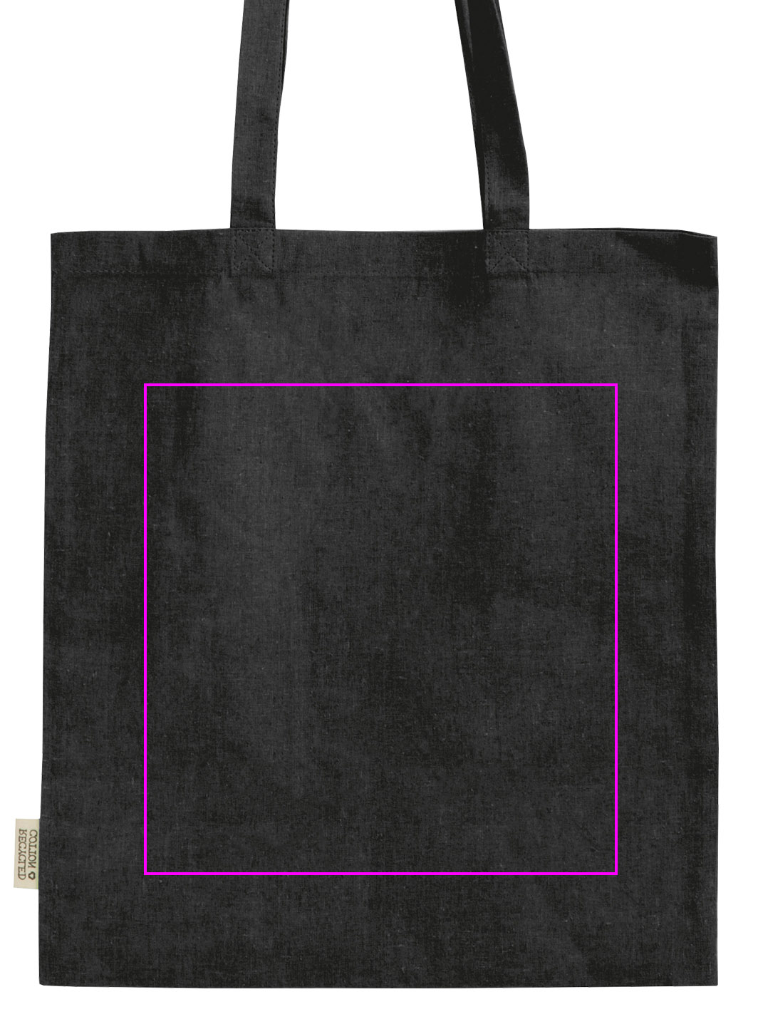 Torba bawełniana z długimi uszami 180g/m2 z materiałów z recyklingu GLEN