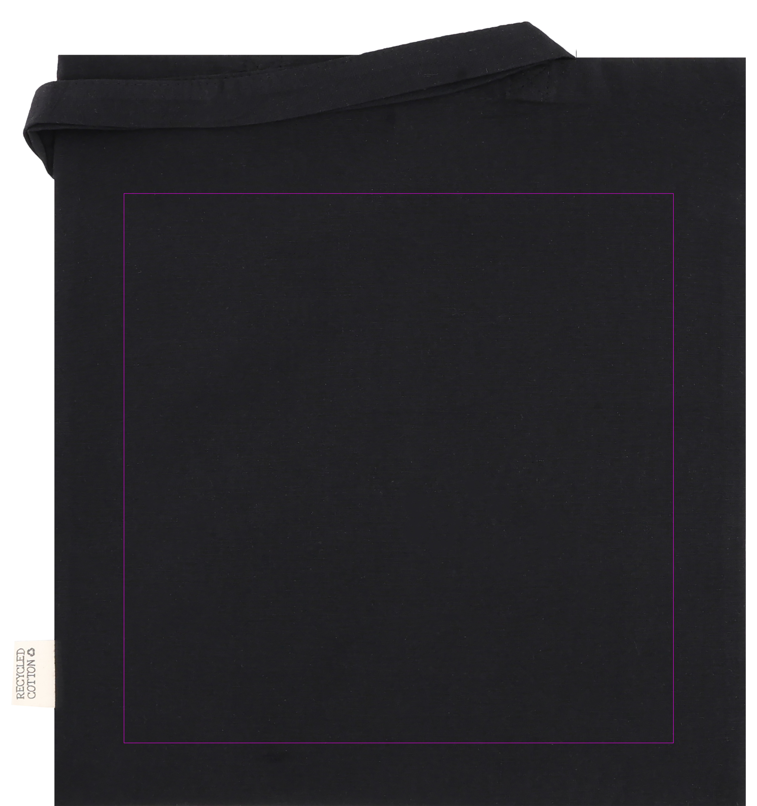 Cotton bag with long handles 180g/m2 made of recycled materials GLEN