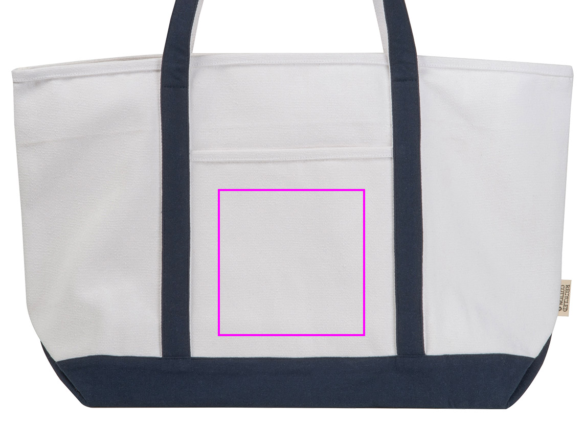 Duża torba bawełniana z długimi uszami 730 g/m2 HARVEY