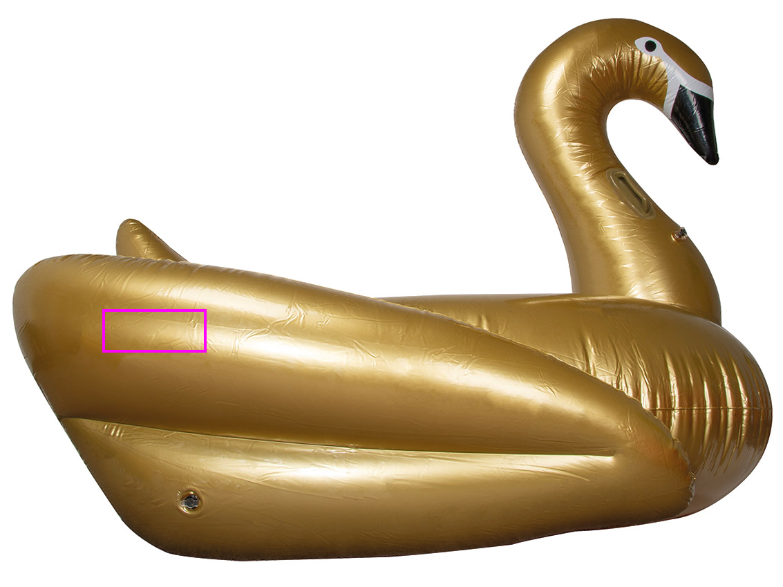 Dmuchany materac - łabędź RYAN