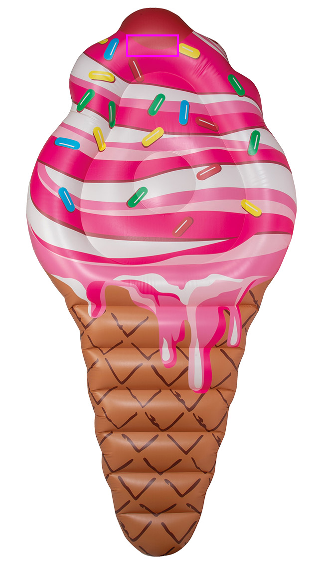 Dmuchany materac - lód HORST