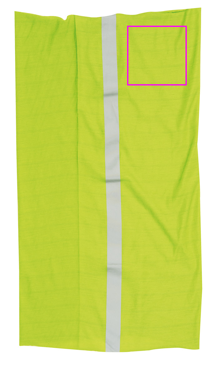 Bandana odblaskowa 120 g/m² IGNACIO