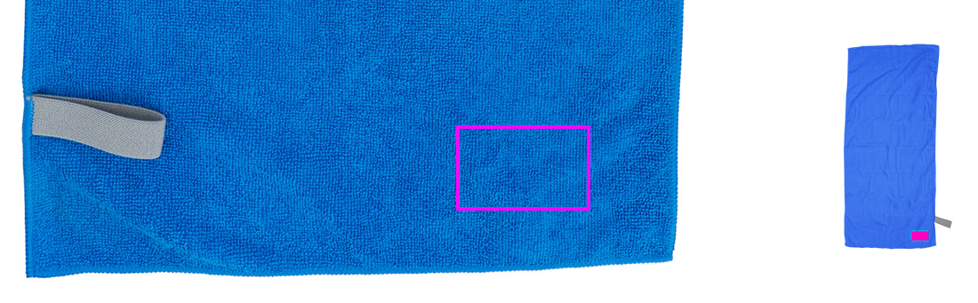 Mały ręcznik z mikrofibry 160 g/m² HUGH