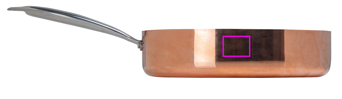 Patelnia do indukcji CrisMa ⌀28,5 cm BERTHA