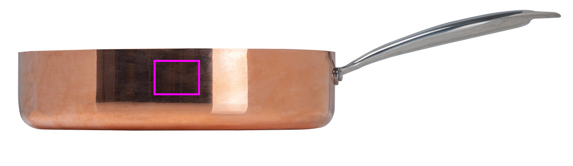 Patelnia do indukcji CrisMa ⌀28,5 cm BERTHA