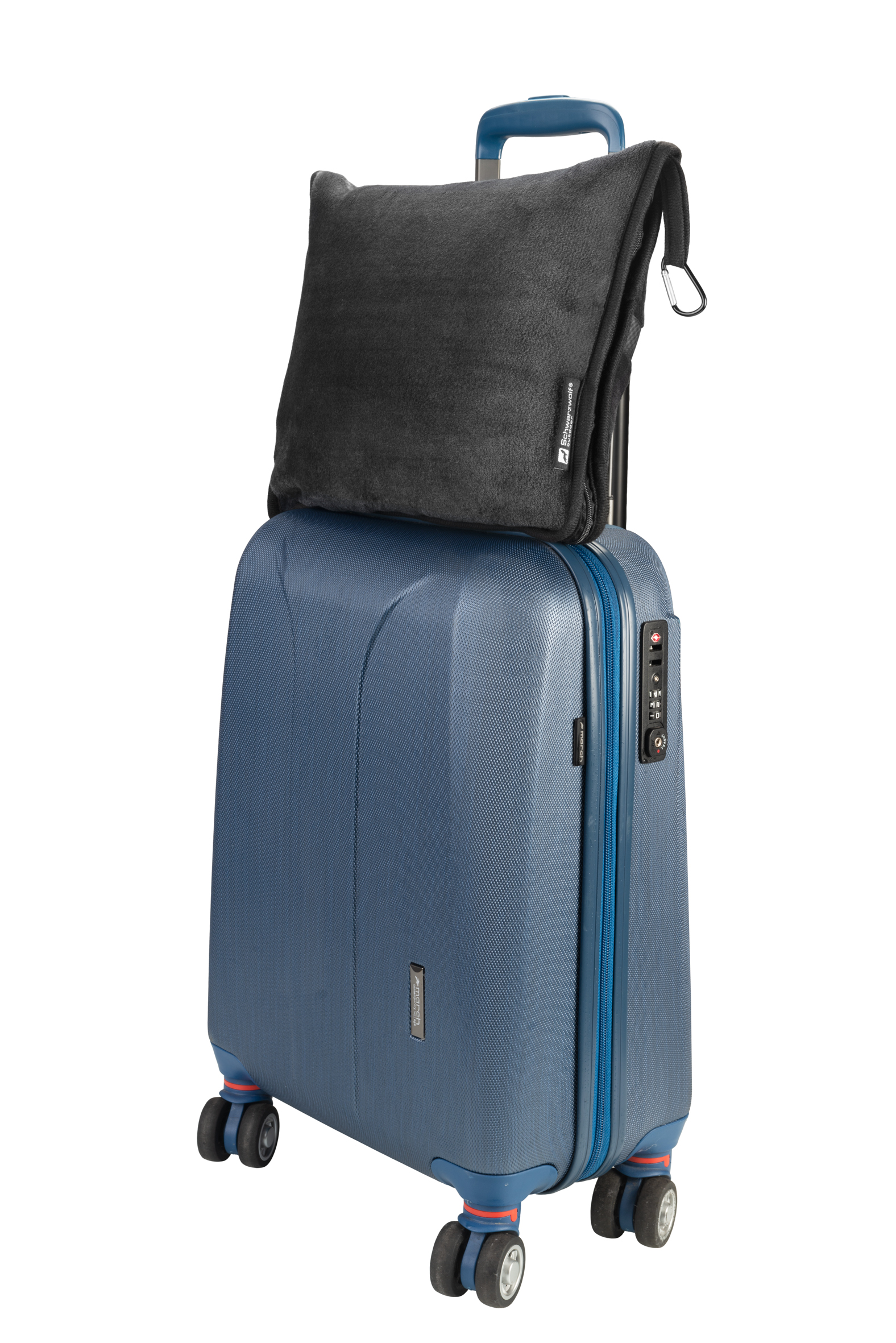 Koc i poduszka 2w1 AMIATA Schwarzwolf