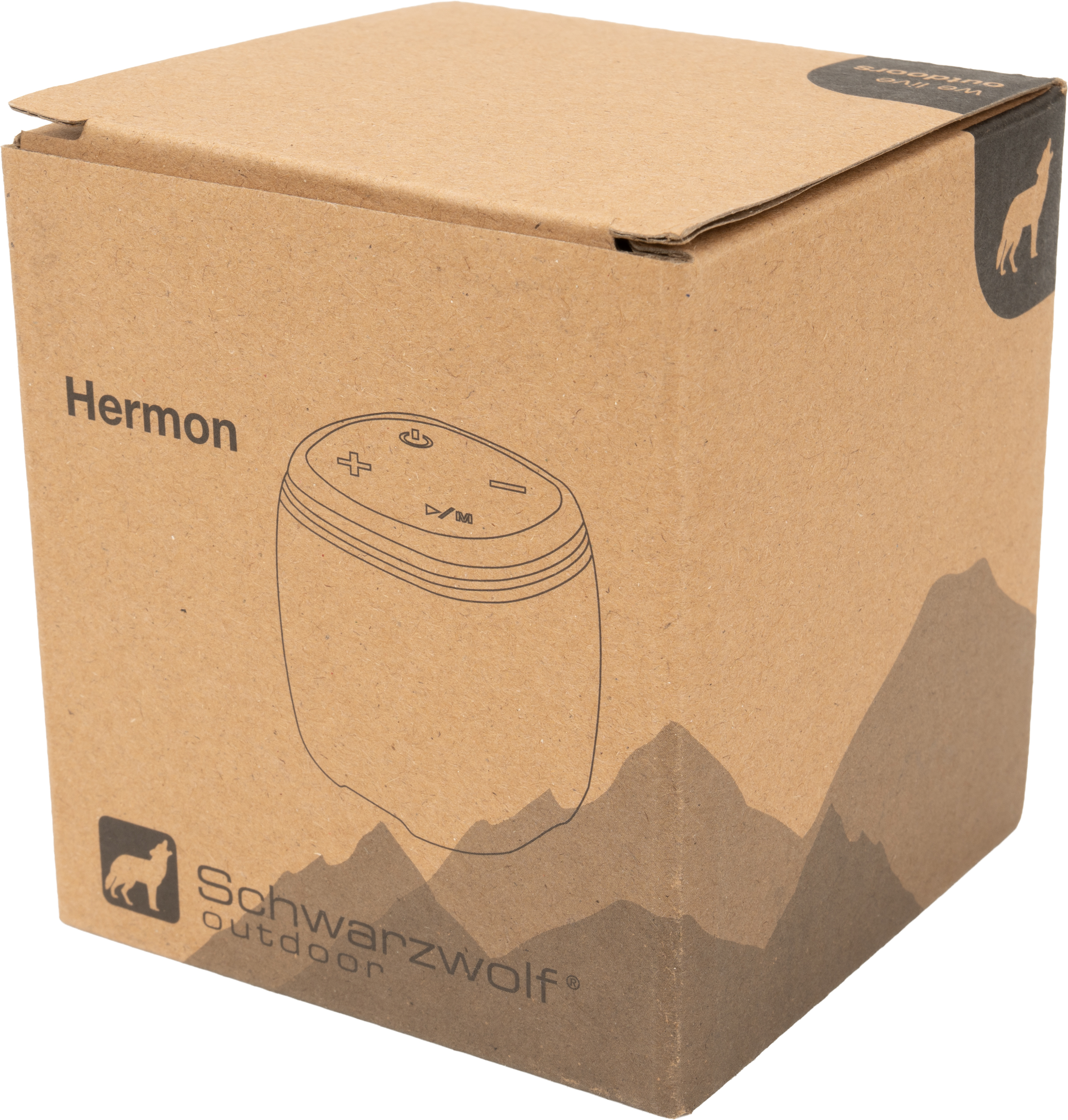 Głośnik bluetooth HERMON Schwarzwolf