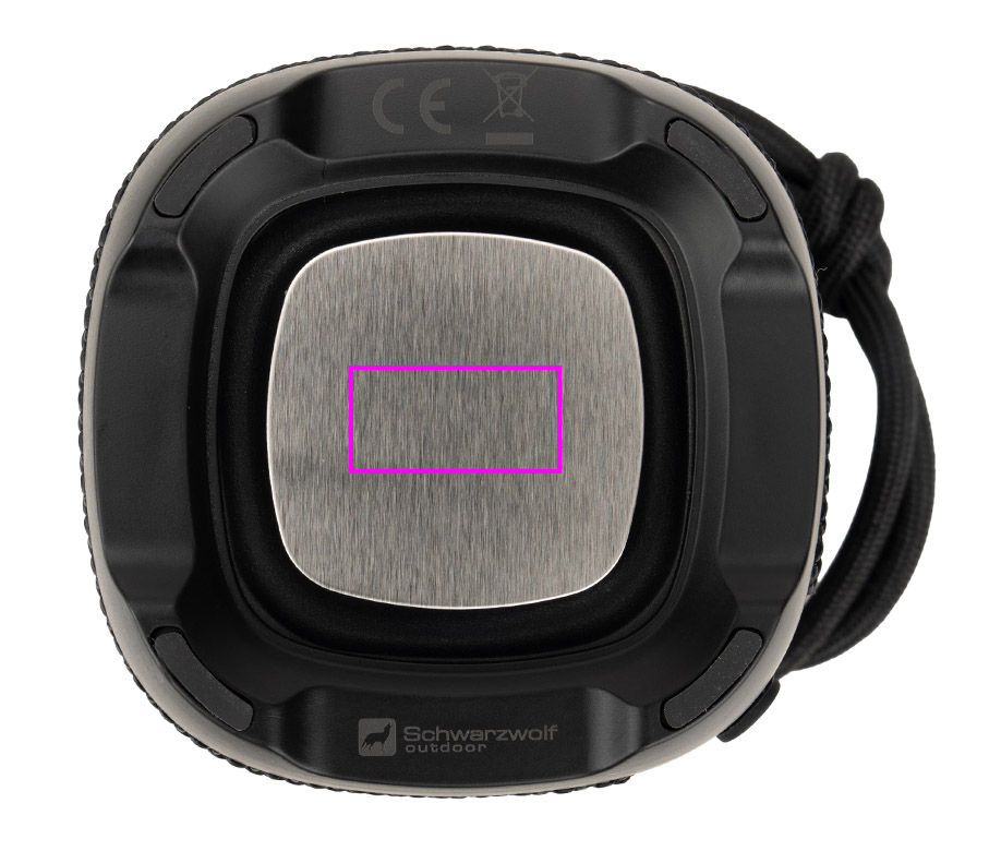 Głośnik bluetooth HERMON Schwarzwolf