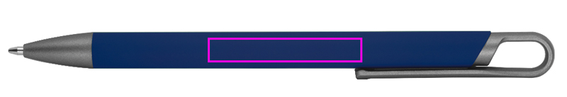 Długopis aluminiowy z recyklingu półżelowy KAROLINE