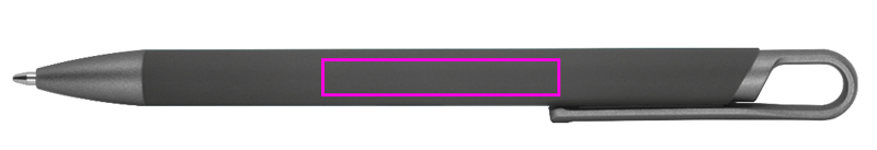 Długopis aluminiowy z recyklingu półżelowy KAROLINE