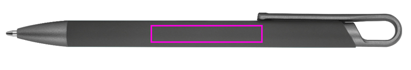 Długopis aluminiowy z recyklingu półżelowy KAROLINE