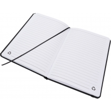 Notatnik A5 w linie z materiałów z recyklingu DOMINIK