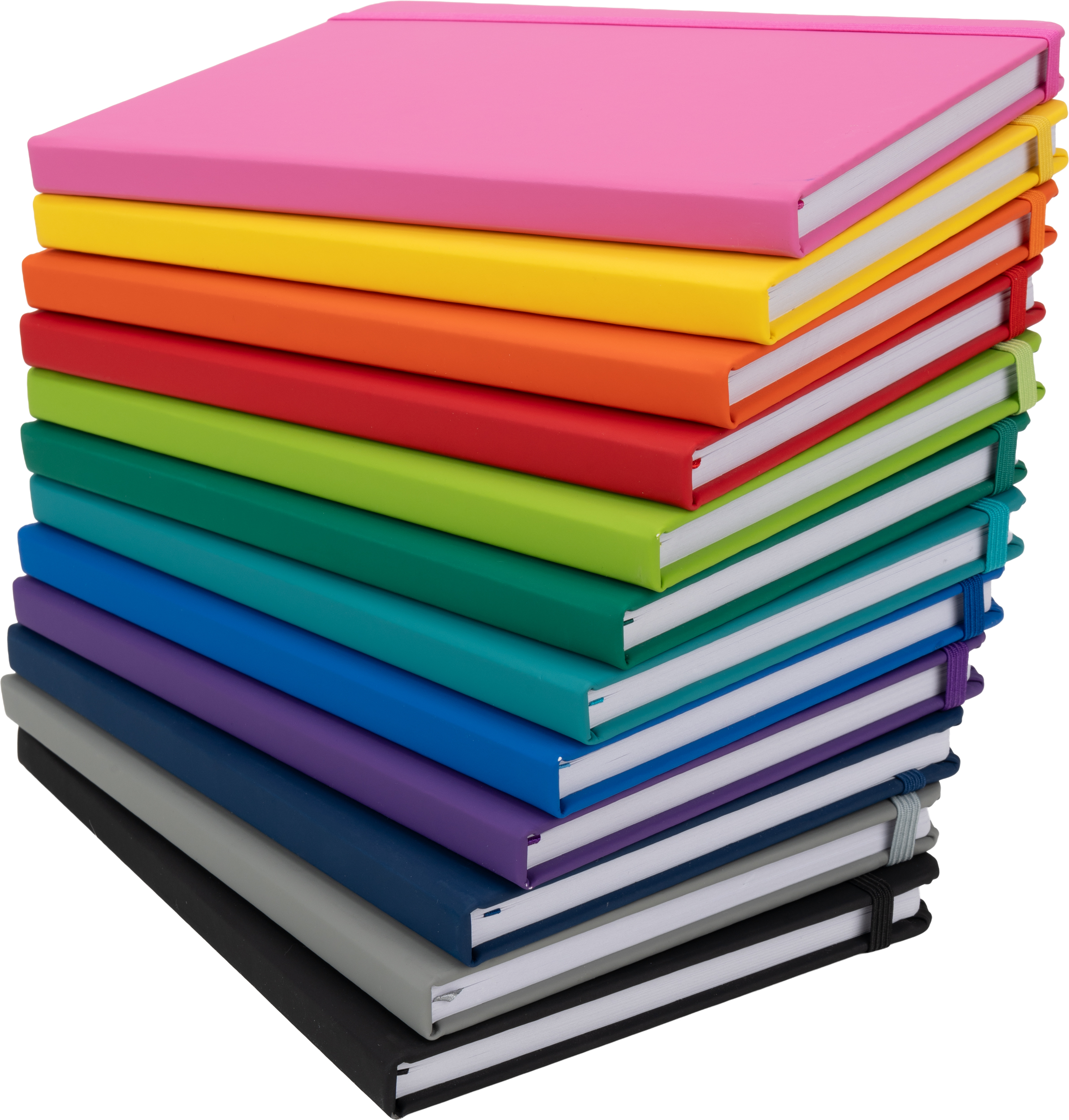 Notatnik A5 w linie z materiałów z recyklingu DOMINIK