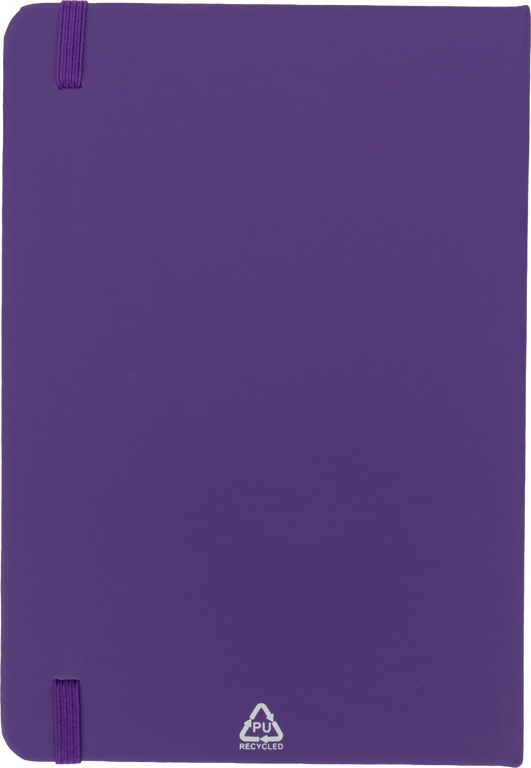 Notatnik A5 w linie z materiałów z recyklingu DOMINIK