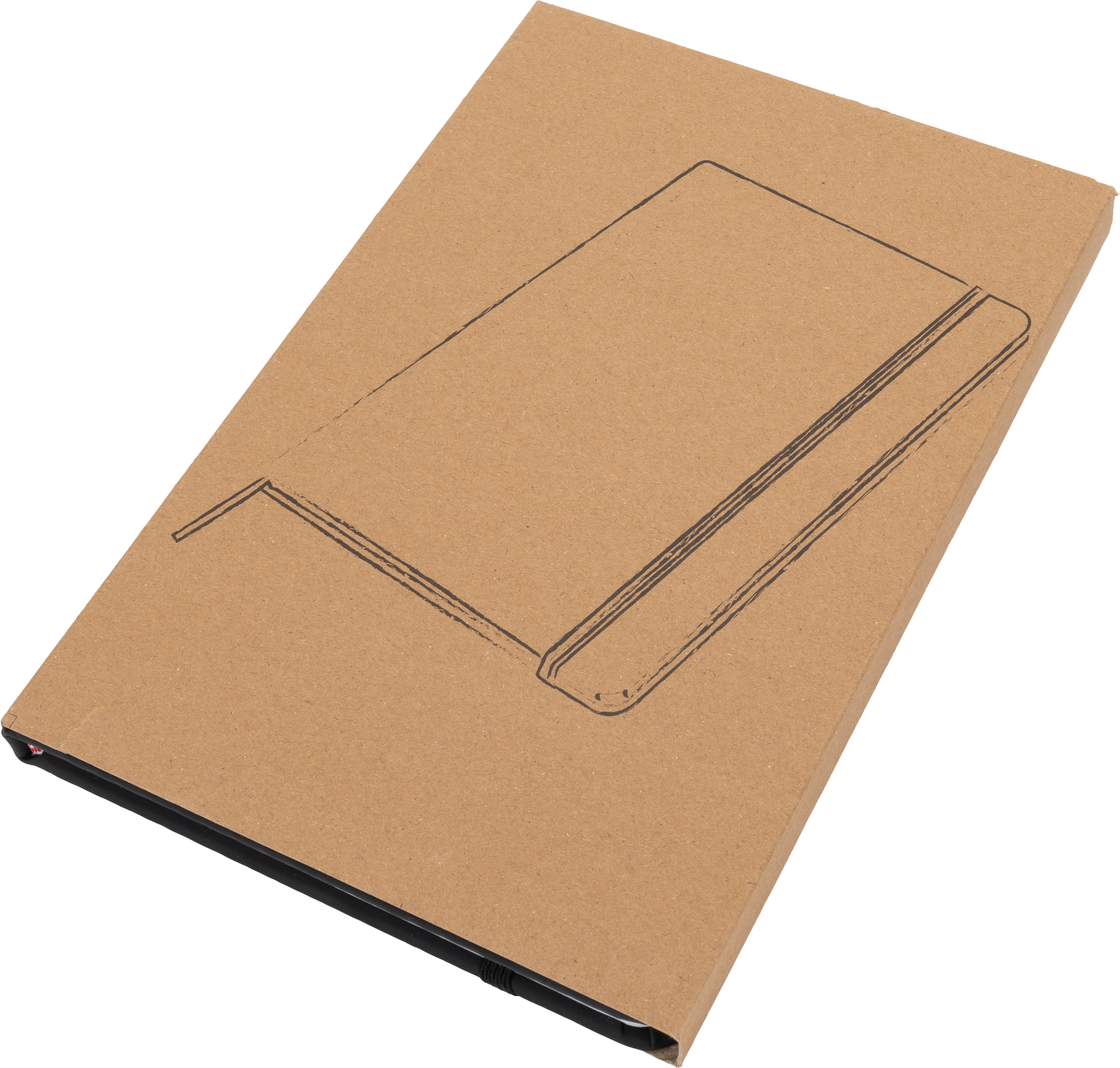 Notatnik A5 w linie z materiałów z recyklingu LORENA