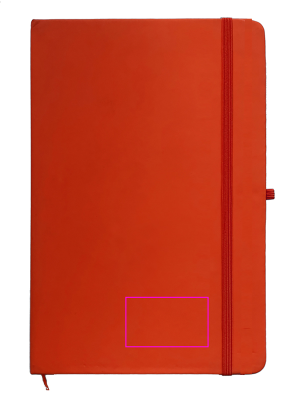 Notatnik A5 w linie z materiałów z recyklingu LORENA