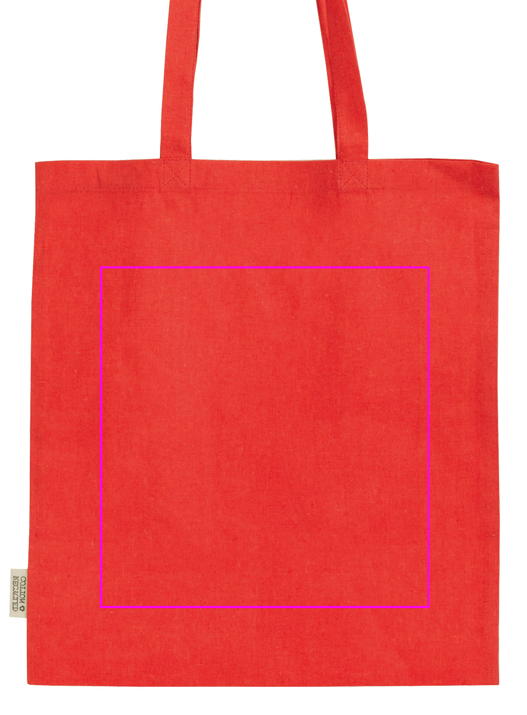 Torba bawełniana z długimi uszami 180g/m2 z materiałów z recyklingu GLEN