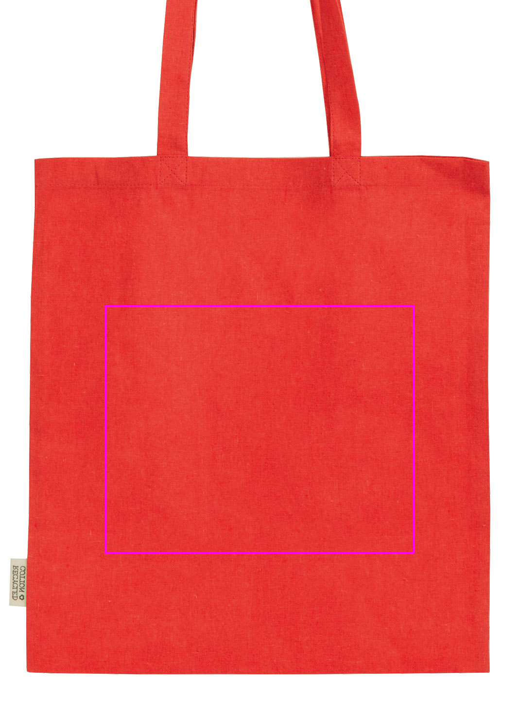 Torba bawełniana z długimi uszami 180g/m2 z materiałów z recyklingu GLEN