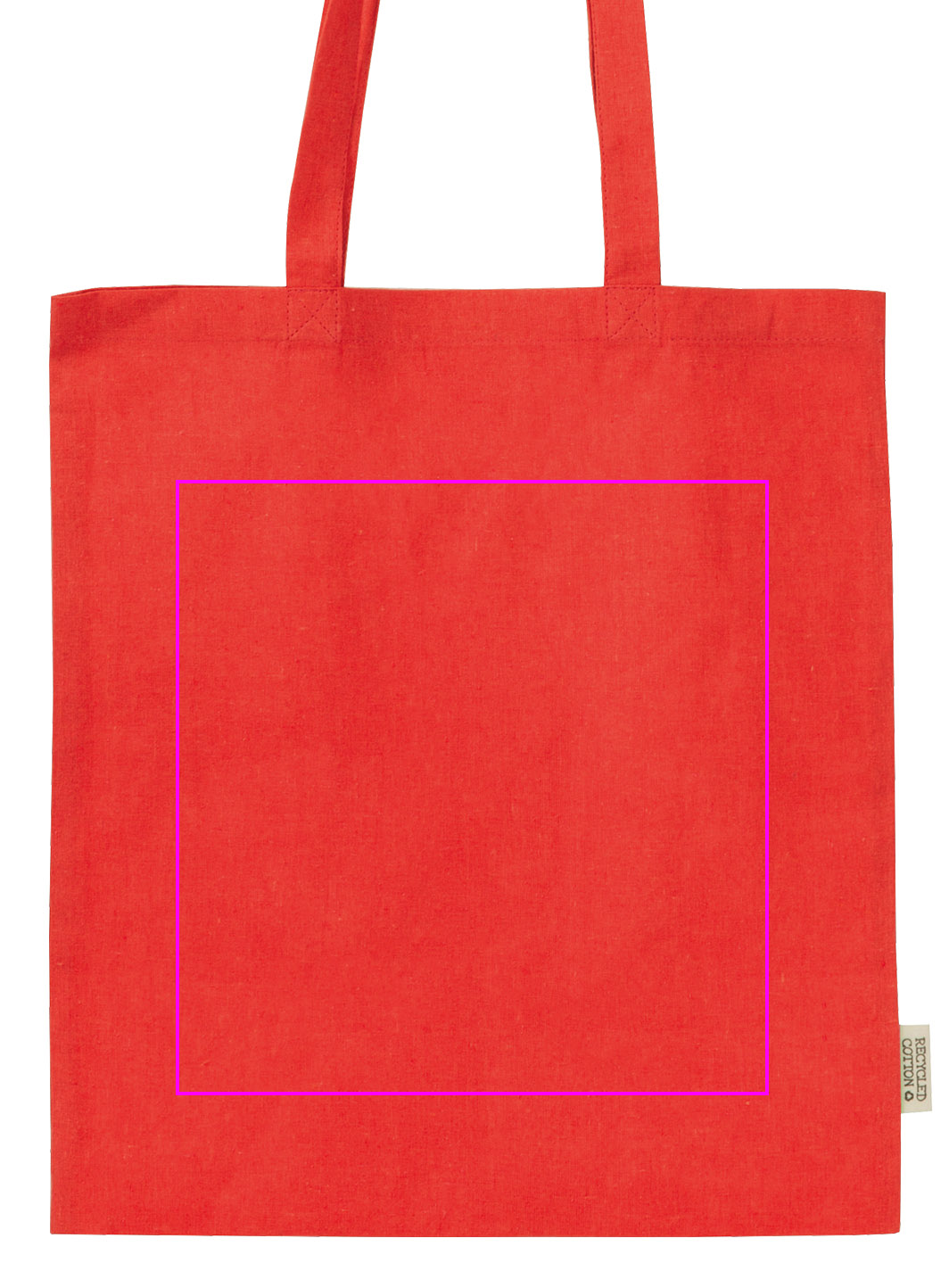 Torba bawełniana z długimi uszami 180g/m2 z materiałów z recyklingu GLEN