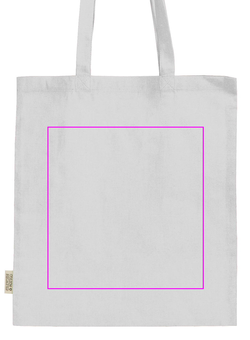 Torba bawełniana z długimi uszami 180g/m2 z materiałów z recyklingu GLEN