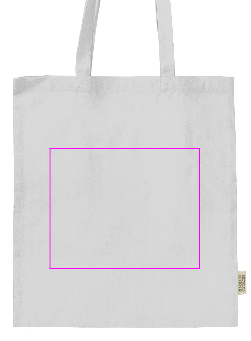 Torba bawełniana z długimi uszami 180g/m2 z materiałów z recyklingu GLEN