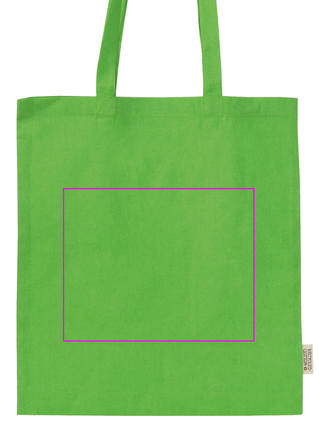 Torba bawełniana z długimi uszami 180g/m2 z materiałów z recyklingu GLEN