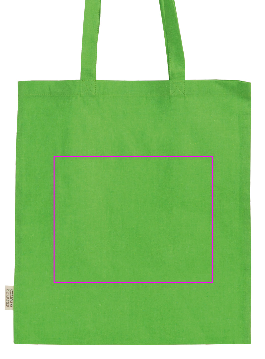 Torba bawełniana z długimi uszami 180g/m2 z materiałów z recyklingu GLEN