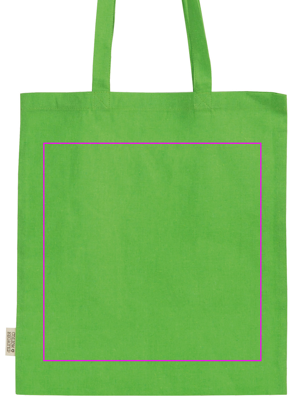 Torba bawełniana z długimi uszami 180g/m2 z materiałów z recyklingu GLEN