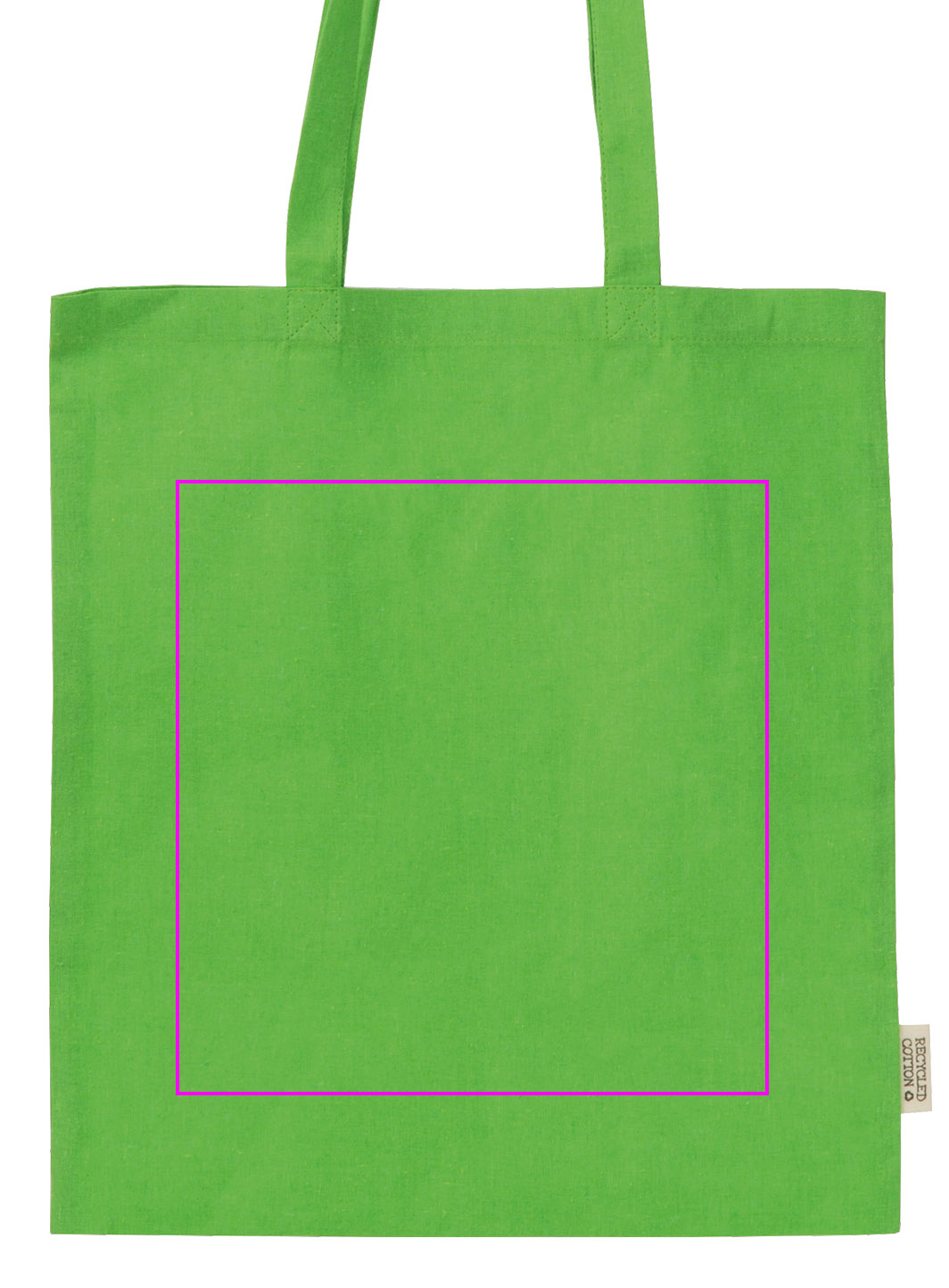 Torba bawełniana z długimi uszami 180g/m2 z materiałów z recyklingu GLEN