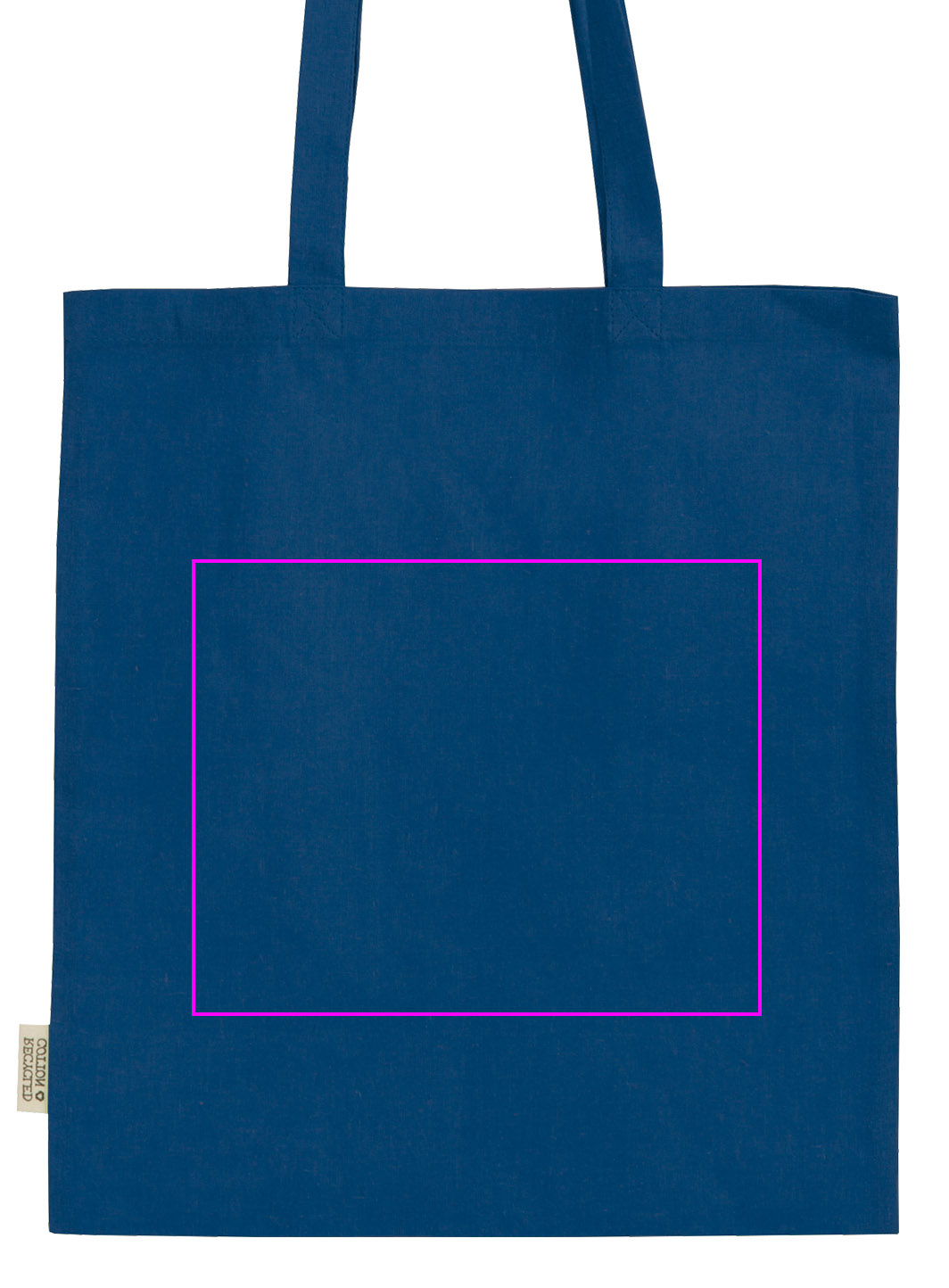 Torba bawełniana z długimi uszami 180g/m2 z materiałów z recyklingu GLEN