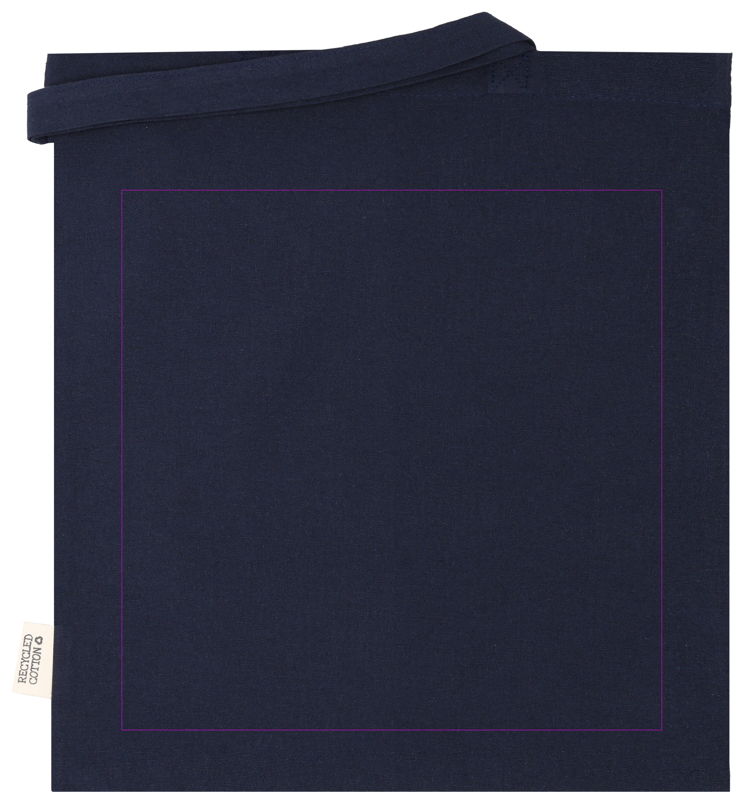 Cotton bag with long handles 180g/m2 made of recycled materials GLEN