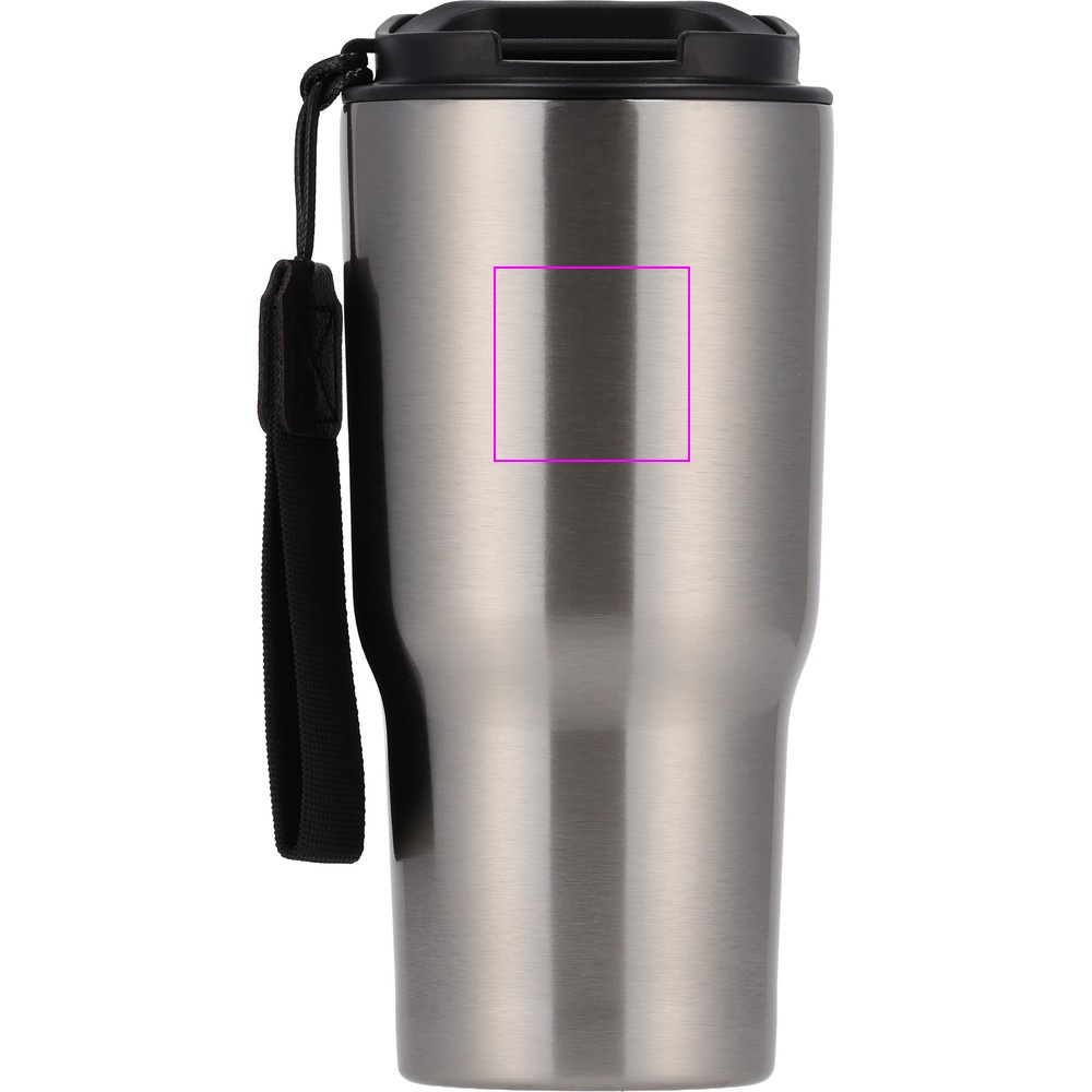 Kubek termiczny 550 ml ze stali z recyklingu DANA