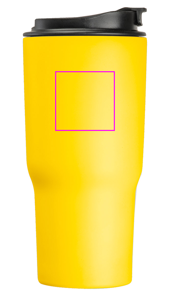 Kubek termiczny 550 ml ze stali z recyklingu DANA