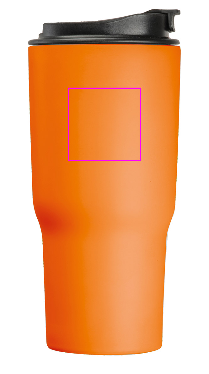 Kubek termiczny 550 ml ze stali z recyklingu DANA