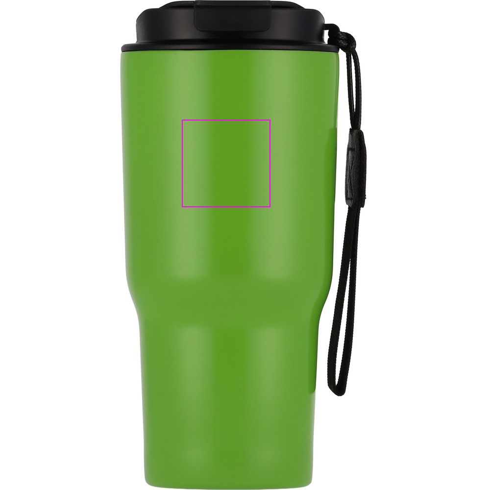 Kubek termiczny 550 ml ze stali z recyklingu DANA