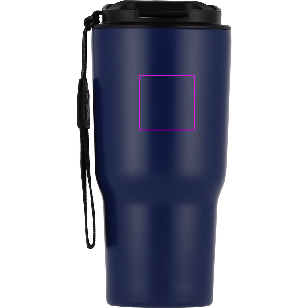 Kubek termiczny 550 ml ze stali z recyklingu DANA