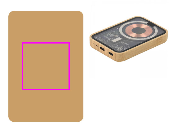 Power bank 5000 mAh z ładowarką indukcyjną Magsafe CONSTANCE