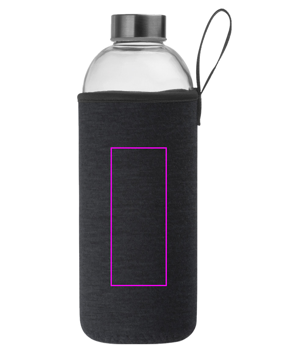 Butelka szklana z pokrowcem 1000 ml JESSICA