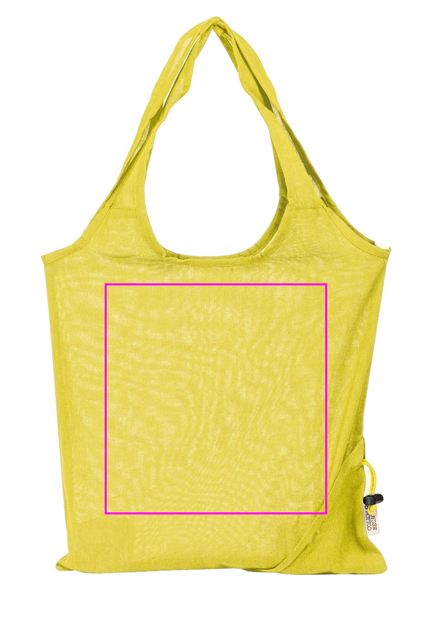 Składana torba z bawełny i poliestru z recyklingu 118 g/m² ANJA