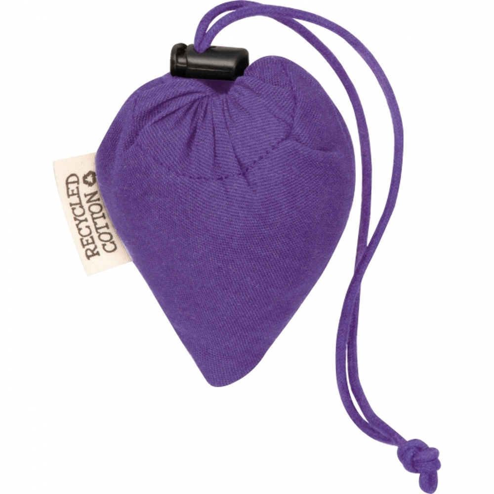 Składana torba z bawełny i poliestru z recyklingu 118 g/m² ANJA