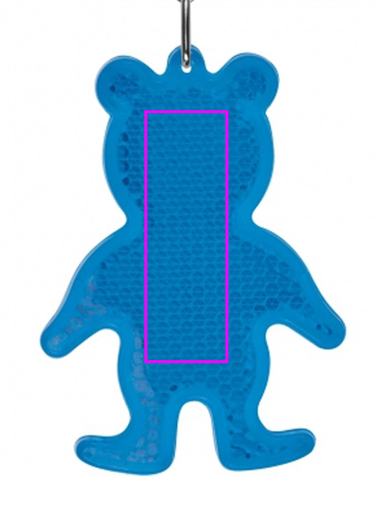 Brelok odblaskowy miś VANESSA