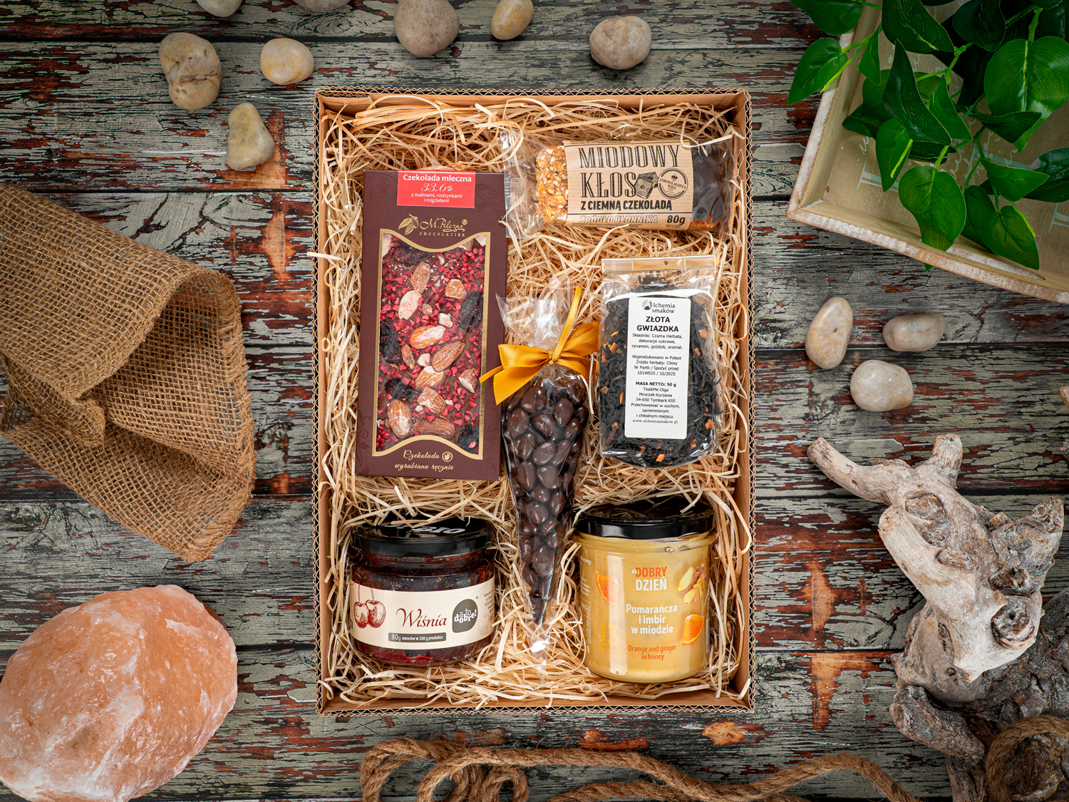 Zestaw prezentowy Zmysłowe Smaki