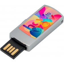 Pendrive z metalu i plastiku