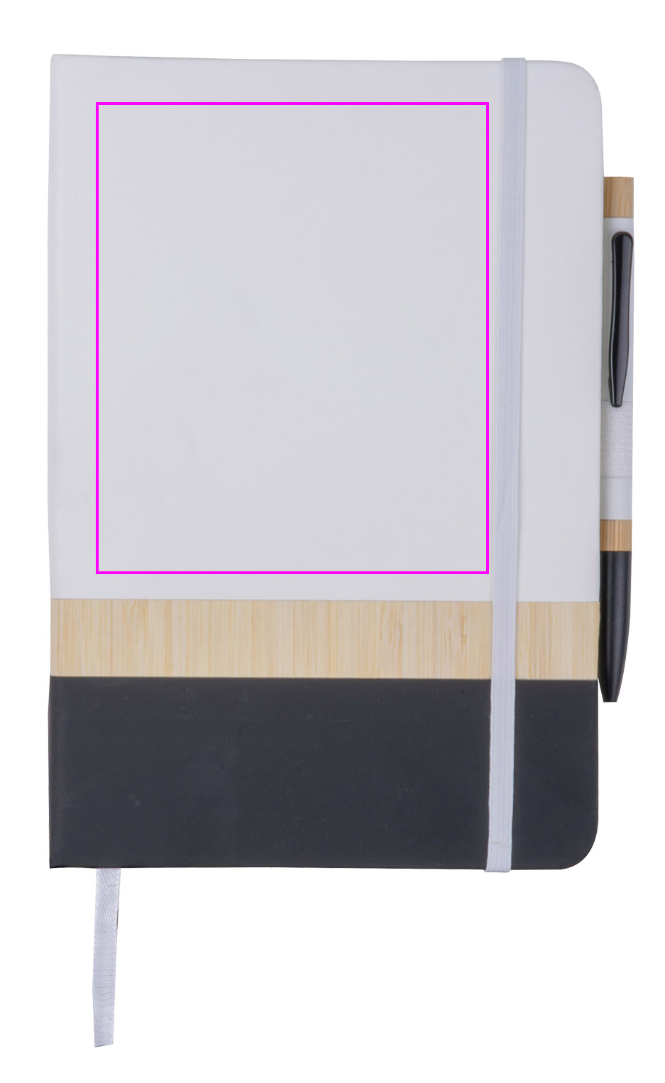 Notatnik A5 z długopisem z materiałów z recyklingu AVA