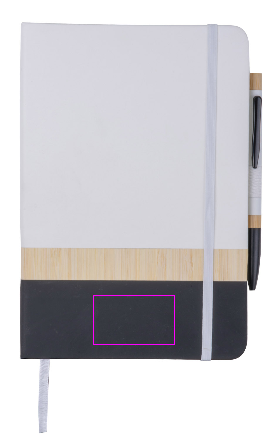 Notatnik A5 z długopisem z materiałów z recyklingu AVA