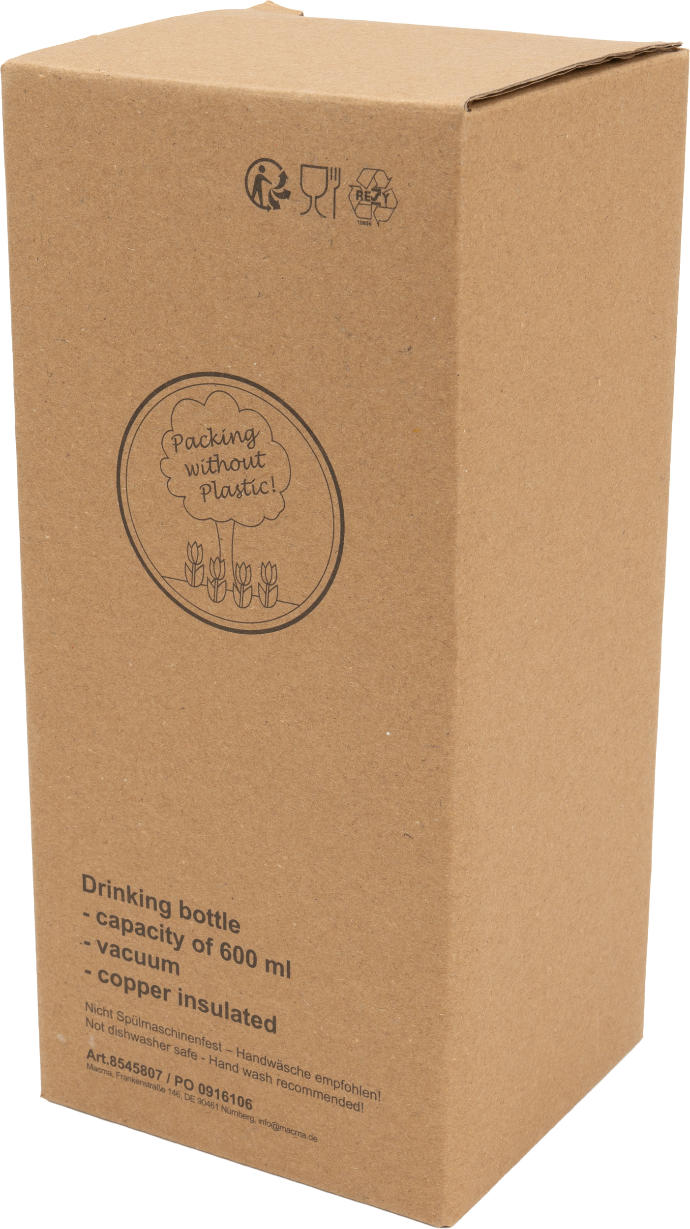 Termiczna butelka 600 ml NESTOR