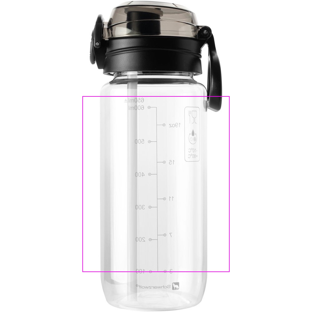 Butelka z tritanu 650 ml KARISIMBI Schwarzwolf