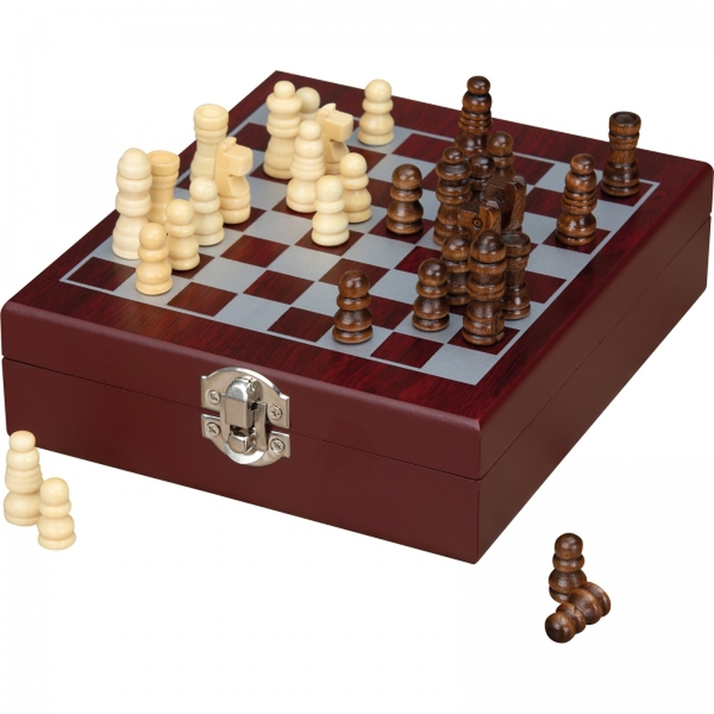 Zestaw do wina z szachami ERNST